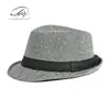 Sombrero de Jazz para Hombre de Estilo Europeo y Americano, Otoño e Invierno, Pequeño Fedora Artístico Retro Británico Casual Versátil, Sombrero de Artista para Mujer de Moda