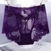 Popular Braguita de Encaje de Cintura Alta para Mujer Tallas Grandes 100 kg Ropa Interior Sexy para Mujer Hecha de Algodón de Xinjiang, Cómoda y Atractiva al por Mayor