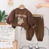 Sudaderas Casuales Nuevas con Cremallera para Hombre y Mujer Serie Bebé Traje Infantil de Tres Piezas Fabricante Directo Venta al por Mayor