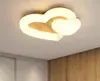 Luminária de teto para quarto estilo vintage, retro americano ultrafina redonda simples com imitação de madeira de nogueira, luz para varanda, luz para quarto principal