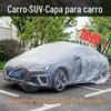 Capa Descartável para Carro, Capa Transparente para Carro, Capa de Chuva de Filme PE, À Prova de Pó para Carro, Impermeável, Capa de Carro Espessada