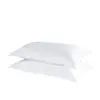 Funda de almohada de algodón de alta gama para hotel, color blanco puro, 80, funda de almohada individual, ropa de cama para hotel y casa de huéspedes, se puede comprar directamente