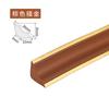 Línea de Esquina Interior de PVC Autoadhesiva Sala de Estar Techo Línea de Esquina de Techo Tira Decorativa Línea de Esquina Autoadhesiva Tira de Borde Triangular