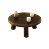 Mesa Tatami de Madera Estilo Japonés para Ventanas de Mirador, Mesa de Té Pequeña, Popular en Línea, Adecuada para Balcón, Uso Doméstico y Casas de Huéspedes, Mesa Baja para Sentarse