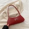 Bolso de Axila Versátil de Textura de Alta Gama para Mujer 2025 Nuevo Bolso Bandolera de Moda Estilo Occidental Bolso Baguette con Lazo