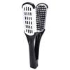 Peine de Cerámica Nuevo en Forma de V para Trenzas Peine Recto Peine de Cerdas para Cabello Liso Resistente a Altas Temperaturas Peine Profesional para Peluquería