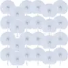 Abanicos de boda europeos y americanos, abanicos de papel redondos blancos, abanicos plegables para decoración de bodas, abanicos de mano en blanco, artículos para fiestas