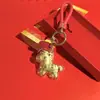 Colgante de Bolsita de Oro Puro 999 del Año del Caballo, Llavero, Regalo para Clientes de Banco, Empresa, Empresa de Seguros
