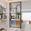Tela Meia-Parede de Banheiro Estilo Cream de Luxo Leve com Divisória de Vidro Ondulado para Áreas Úmidas e Secas, Prateleira para Lavatório