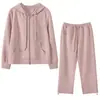 Traje Deportivo Casual Dulce y Suave Estilo Primavera 2026 para Mujer, Elegante y Rejuvenecedor Conjunto de Dos Piezas con Pantalones de Pierna Ancha 144370