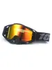 Set de Casco de Motocicleta Clásico en Stock, Gafas Todoterreno, Gafas de Exterior a Prueba de Viento, Gafas de Esquí UV, Gafas de Montar
