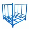 Prateleira Qiaogu Prateleira Dobrável Empilhável Tecido Metal Empilhável Reversível Palete de Aço Prateleira Móvel Armazenamento a Frio Aço