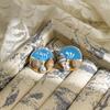 Pendientes de Flor con Goteo de Aceite Estilo Pintura al Óleo Artística para Mujer, Pendientes Versátiles Retro Franceses con un Toque de Lujo