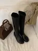 Botas de Caballero de Gamuza Estilo Coreano para Aumentar la Altura de Chicas Bajas para Mujer 2026 Tendencia Nuevo Estilo Botas Adelgazantes Estilo Coreano Botas Largas Botas de Mujer