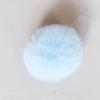 Suministro de fábrica bola de piel sintética de conejo Rex, bola de piel sintética, colgante de joyería, bola de piel sintética pequeña artificial, accesorios de ropa, bola de piel sintética de conejo