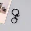 Fivela de Oito Colorida Pintada Anel Plano Fecho Lagosta Conjunto de Três Peças Chaveiro Figura de Boneca DIY Fivela de Oito Anel de Oito