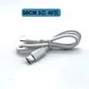 C a C 60W 3 Núcleos 5 Núcleos Tipo Dual Head Type-C a Type-C Carga Rápida Pd Cable de Datos C a C Cable de Carga C a C