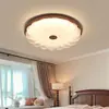 Luminária de teto de quarto vintage estilo francês, nova luminária de quarto infantil na cor creme, simples e elegante, luminária principal protetora para os olhos, ferro
