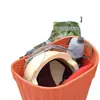 Cesta Traseira para Veículo Elétrico Cesta Traseira Pendurada na Cauda de Moto Elétrica Cesta de Carro para Mochila Escolar Ampliada Uso Traseiro Cesta de Legumes para Encosto