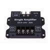 Controlador de LED amplificador 30A Barra de luz LED Barra de luz monocromática Módulo de faixa de luz Amplificador de sinal LED