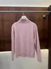 BORBOTIE Ropa de punto para mujer 2026 Otoño/Invierno Nuevo LP Moda Casual Suéter de Cachemira con Cuello Solapa en V