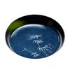 Tetera de bambú azul pintada a mano, tetera de huevo de dragón, juego de té de cerámica de kung fu, taza aromática, taza de degustación, tetera para té individual