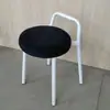Taburete Creativo Ins para Vestir Taburete Pequeño Moderno Taburete de Sala de Estar Taburete de Ocio Taburete Simple Taburete para Manicura en Casa Taburete de Maquillaje con Respaldo