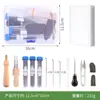 Carimbo de Madeira Venda Quente Transfronteiriça Carimbo Multiespecificação Conjunto de Dedos com Agulha Conjunto Combinado Ferramenta de Carimbo DIY para Feltro de Lã Fácil de Feltar
