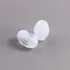 Estilo chinês duas cores imitação de jade contas ovais perfuradas material para acessórios de corrente de celular pulseira anel de pendurar colar DIY