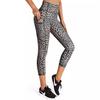 Pantalones de yoga de cintura alta con bolsillo y estampado digital de moda europea y americana, leggings de entrenamiento para correr