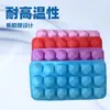 Molde de Silicona DIY de 18 Piezas para Chocolate con Forma de Diamante, Charola para Hielo, Molde de Silicona para Cubitos de Hielo de Gelatina, Uva, Jabón Artesanal DIY