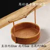 Prato de Legumes Especiais Comercial Restaurante de Panela Quente de Cobre Antiga Pequim Utensílios de Mesa Cesta de Bambu Artesanal Retro Chinesa