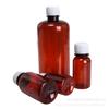Botella graduada de boca pequeña 50/100/200/500 ml botella de plástico transparente PET botella divisora de líquidos botella con tapa antirrobo