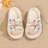 Chinelos de Foguete Desenho Animado Infantil 2026 Verão Mais Vendidos Sandálias Pai-Filho para Meninas, Uso Externo, Chinelos Versáteis Super Confortáveis