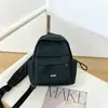 Bolso bandolera minimalista, unisex, versátil, casual, gran capacidad, mochila de viaje ligera, mochila escolar para estudiantes