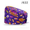 Gorro quirúrgico Gorro redondo de algodón para mujer gorro de enfermera para quirófano gorro quirúrgico estampado gorro de trabajo ajustable con hebilla médica para hombre