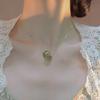 Obviamente los mismos nuevos aretes de estilo chino para mujer collar con hebilla de seguridad temperamento clásico aretes de estilo nacional accesorios de ropa china cheongsam