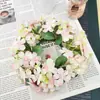 Decoração de Porta Flores Penduradas, Flores Silvestres, Castiçais, Guirlandas, Sala de Estar em Casa, Mesa de Jantar, Decorações de Entrada, Artigos para Casamento, Adereços de Fotografia
