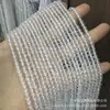 Atacado pedra natural ágata superfície cortada corte diamante contas pequenas semi-acabado DIY pulseira colar acessórios de joias