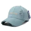 Boné de Baseball com Furos Estilo Coreano MY Boné Versátil para Casal Boné Feminino Ins com Letras Bordadas Chapéu de Sol Casual Fashion