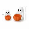 Impressão 3D transfronteiriça pote de doces fantasma prato de doces fantasma de Halloween decoração de festival adereço de exibição