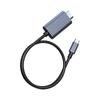 Adaptador tipo C para HDTV 4K hdv linha notebook computador celular tablet tela de projeção linha