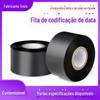 Fita de codificação de data Fita de codificação por transferência térmica Fita de tinta Fábrica de embalagens alimentícias e farmacêuticas Fita de codificação de número de lote Máquina de codificação de fita Fita