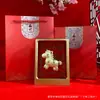Adorno de Escritorio del Año de la Oveja Caja de Regalo Set - Lujoso, Atrae Riqueza, Trae Dinero, Regalos para Empresas y Compañías de Seguros, Venta al por Mayor de Fábrica