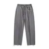 Pantalones Casuales Rectos de Pierna Ancha para Hombre Enbu Otoño Marca Americana de Moda Versátiles Holgados Adelgazantes con Caída para Hombre