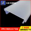 Pantalla de lámpara translúcida esmerilada de PMMA extruido Dongguan Huatong, pantalla de lámpara de rejilla esmerilada de acrílico blanco lechoso, venta al por mayor