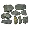 Paquete de Piedra Principal para Decoración de Rocas de Acuario, Piezas de Roca de Arroyo Ecológico Original de Montaña Nevada Sudamericana