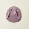 Calcetines de Seda de Hielo para Pies de Mujer, Anti-Dolor, Absorbentes de Sudor, Calcetines de Media Punta, Almohadillas para Metatarso de Tacón Alto, Calcetines de Media Pierna con Cinco Dedos, Transfronterizo
