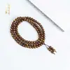 Venta directa de fábrica de pulseras de cuentas de incienso hechas a mano, pulseras de patrimonio cultural inmaterial, collares de pan de oro, anillos lisos y joyería de moda para transmisiones en vivo