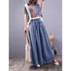 Primavera y Otoño Sueltos Talla Grande Jeans Linterna Mujer 2024 Nuevo Cintura Alta Pierna Ancha Casual Slim Recortados Culottes Mujer